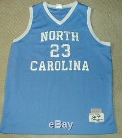 RARE Vintage TRUE SCHOOL AUTHENTICS Jordan UNC Tar Heels Jersey Size 2XL 3XL 56