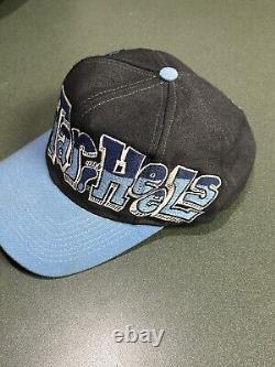 RARE Vintage Top Of World UNC North Carolina Tarheels Graffiti Snap back Hat
