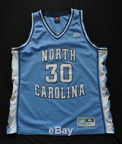 RASHEED WALLACE UNC TAR HEELS Nike Swingman Jersey NBA Sewn Blue NCAA Mens XL