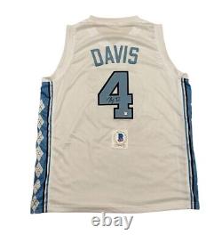 RJ Davis Signed Jersey North Carolina TarHeels Autographed Auto Beckett