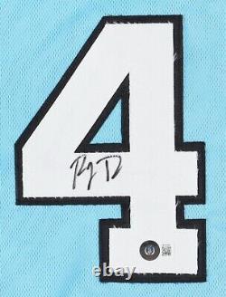 RJ Davis Signed Jersey North Carolina TarHeels Autographed Auto Beckett