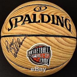 ROY WILLIAMS SIGNED HALL OF FAME WOOD UNC TAR HEELS BASKETBALL withCOA