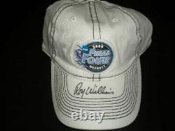 ROY WILLIAMS Signed 2009 National Champions Basketball Hat Cap UNC Tar Heels