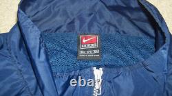 Rare 1980s UNC NIKE TEAM ZIPPER JACKET Windbreaker 3XL NORTH CAROLINA TARHEELS
