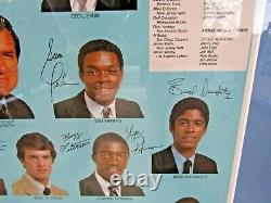 Rare 1982-83 Michael Jordan Unc Tarheels Team Poster Jordan Smith Perkins & More