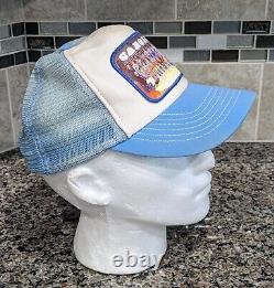 Rare Vintage 1976 UNC Tarheels Team Photo Nylon Mesh Back College Trucker Hat