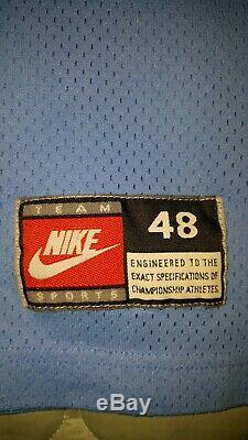 Rare Vintage Nike UNC Carolina Tar Heels 90s sewn Jordan Bball Jersey mens xl 48