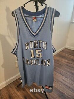 Rare Vintage Nike UNC North Carolina Tar Heels Vince Carter Basketball Jersey
