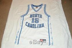 Rare Vintage Nike UNC North Carolina Tar Heels Vince Carter Basketball Jersey