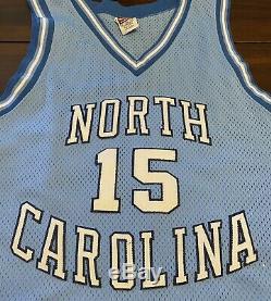 Rare Vintage Nike UNC North Carolina Tar Heels Vince Carter Basketball Jersey