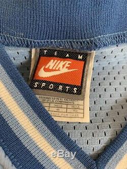 Rare Vintage Nike UNC North Carolina Tar Heels Vince Carter Basketball Jersey