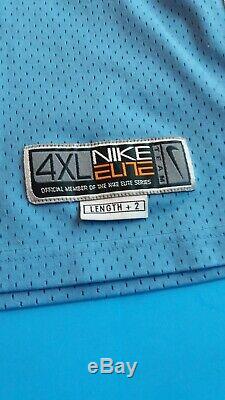 Rare Vintage Nike UNC North Carolina Tar Heels Vince Carter Stitched Jersey 4xl