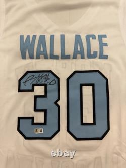 Rasheed Wallace Signed Jersey North Carolina Tar Heels UNC Autographed BAS COA