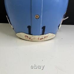 Riddell VSR4 Football Helmet Full Sized Large Blue (UNC Tar Heels) Late 90s