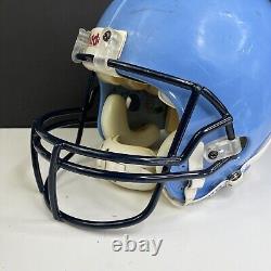 Riddell VSR4 Football Helmet Full Sized Large Blue (UNC Tar Heels) Late 90s