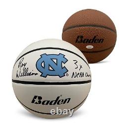 Roy Williams Autographed North Carolina Tar Heels UNC Signed Basketball JSA COA