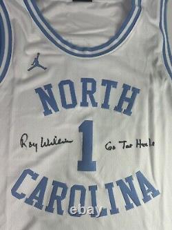 Roy Williams Autographed UNC Tar Heels Basketball signed Jersey Withinsc- JSA COA