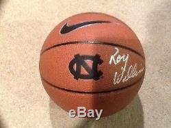 Roy Williams North Carolina Tar Heels UNC signed basketball 2017 autographed