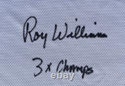 Roy Williams Signed Nike North Carolina Tar Heels Basketball Jersey Unc Jsa