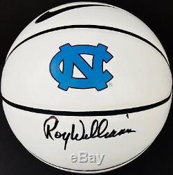 Roy Williams Signed Nike North Carolina Tar Heels Logo Basketball Unc Coa Proof