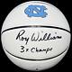 Roy Williams Signed Nike North Carolina Tar Heels Logo Basketball Unc Jsa