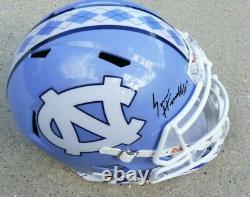 SAM HOWELL North Carolina UNC Tar Heels SIGNED Full Size Helmet