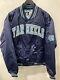 Starter North Carolina Tar Heels Satin Varsity Jacket New With Tag