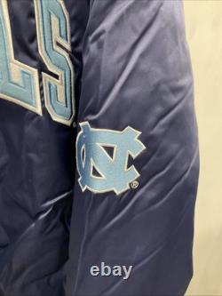 STARTER North Carolina Tar Heels Satin Varsity Jacket Size XL New With Tag