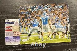 Sam Howell Autographed 8x10 Photograph JSA UNC TARHEELS