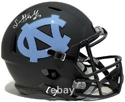 Sam Howell Signed Autographed UNC North Carolina Tar Heels Custom F/S Helmet JSA