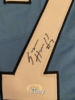 Sam Howell Signed/Autographed UNC Tar Heels Custom Football Jersey (JSA COA)