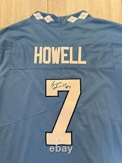 Sam Howell Signed Jersey UNC Jordan Football Jersey North Carolina Tar Heels