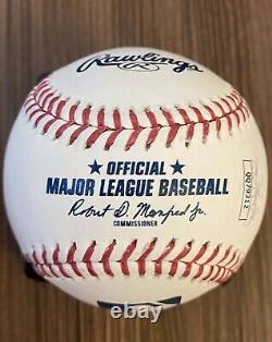 Sam Howell Signed ROMLB Baseball (Washington Commanders-UNC Tar Heels) JSA COA