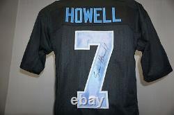 Sam Howell Signed UNC Tar heels Black Football Jersey XL JSA SD94821