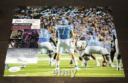 Sam Howell UNC Tar Heels Autographed Signed 8x10 Photo JSA COA N7