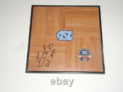 Sean May Signed Framed 12x12 Floorboard North Carolina Tar Heels Unc Proof