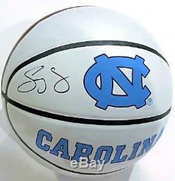 Sean May UNC Tar Heels Signed Logo Basketball WithCOA North Carolina Champions