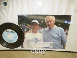 Signed 57 UNC Tar Heels Jersey Lenny Rosenbluth, Pete Brennan, Joe Quigg -COA