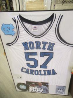 Signed 57 UNC Tar Heels Jersey Lenny Rosenbluth, Pete Brennan, Joe Quigg -COA