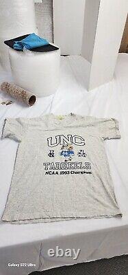 Single Stitch UNC Tarheels National Championship Shirt Lot 82 93