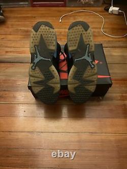 Size 10.5 Jordan 6 Retro Tar Heels, UNC 2017