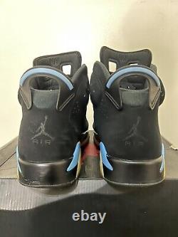 Size 10.5 Jordan 6 Retro Tar Heels, UNC 2017 384664 006