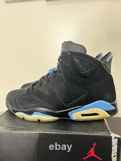 Size 10.5 Jordan 6 Retro Tar Heels, UNC 2017 384664 006