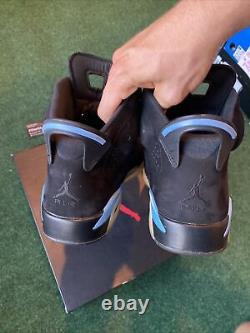 Size 10 Jordan 6 Retro Tar Heels, UNC 2017