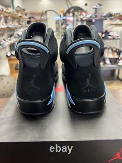 Size 11.5 Brand New Jordan 6 Retro Tar Heels UNC Black 2017 384664 006