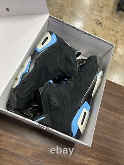 Size 11.5 Brand New Jordan 6 Retro Tar Heels UNC Black 2017 384664 006
