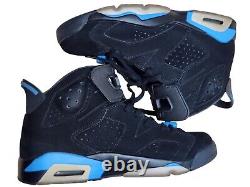 Size 11.5 Jordan 6 Retro Tar Heels, UNC 2017 384664 006 No Box