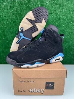 Size 11 Jordan 6 Retro Tar Heels, UNC 2017 384664 006