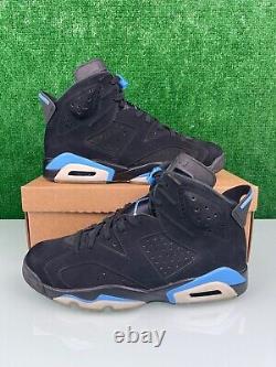 Size 11 Jordan 6 Retro Tar Heels, UNC 2017 384664 006