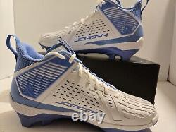 Size 12 Nike Force Savage Pro 3 Football Cleats UNC Tar Heels PE Fj4969 144
